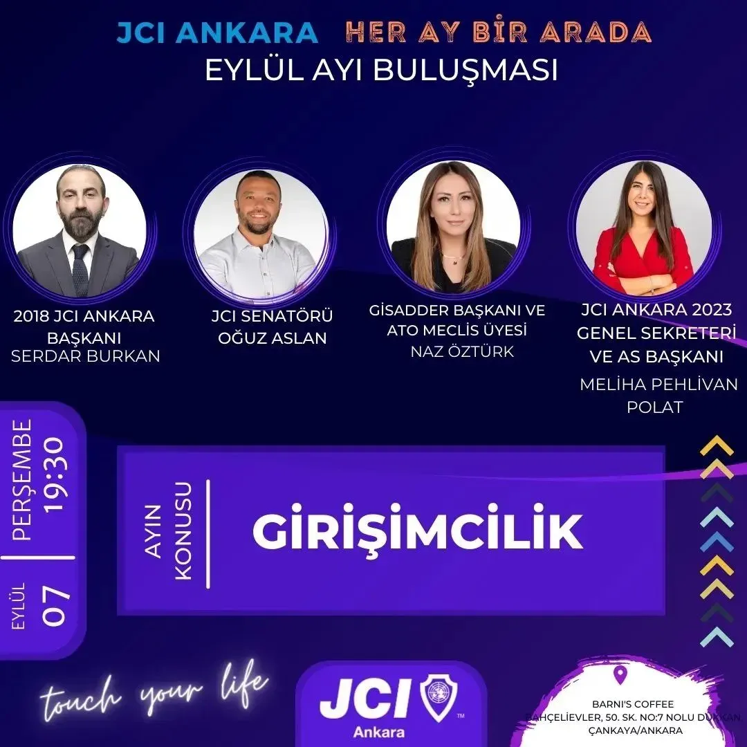 JCI Ankara Eylül Ayı Buluşması