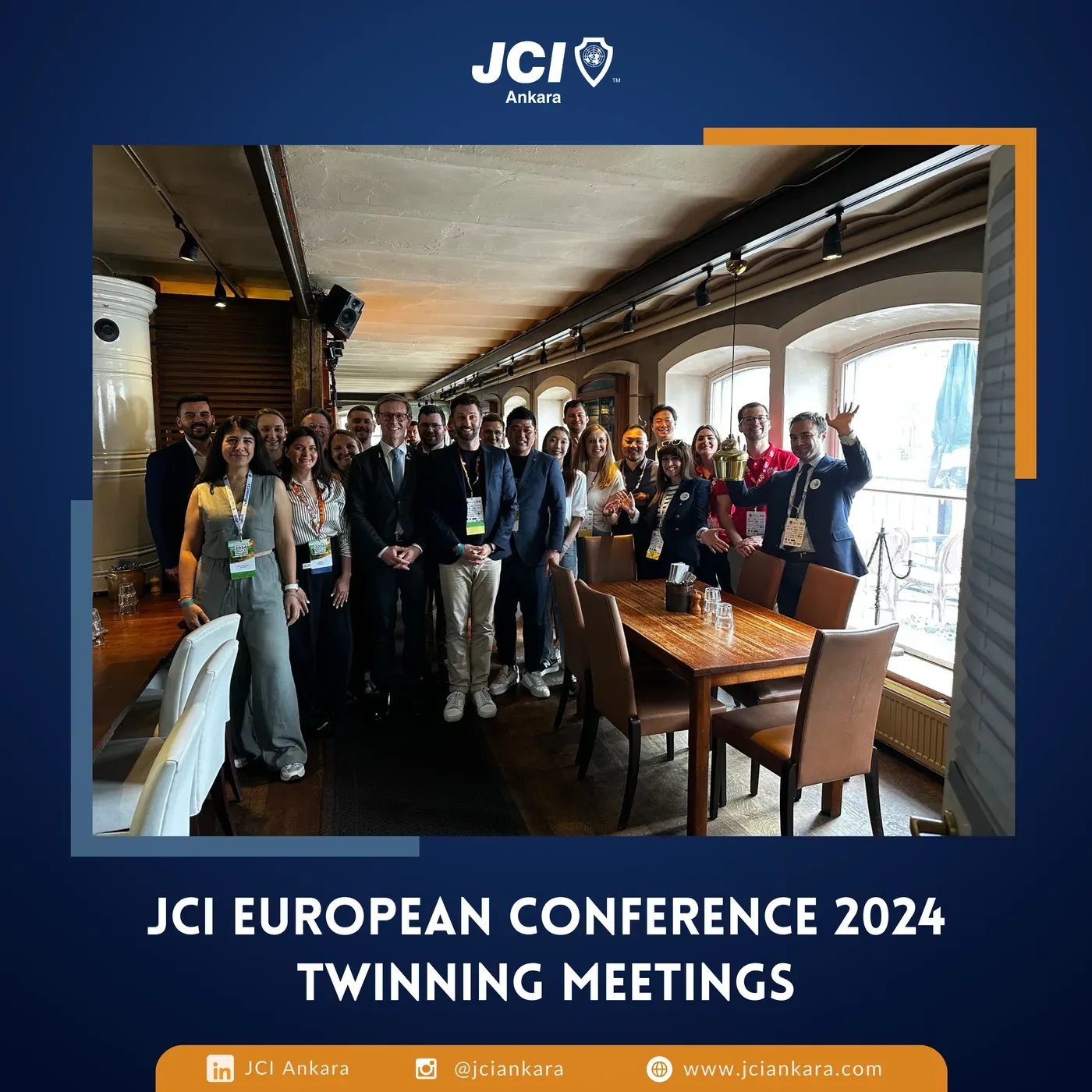 Twinning Meetings at JCI European Conference