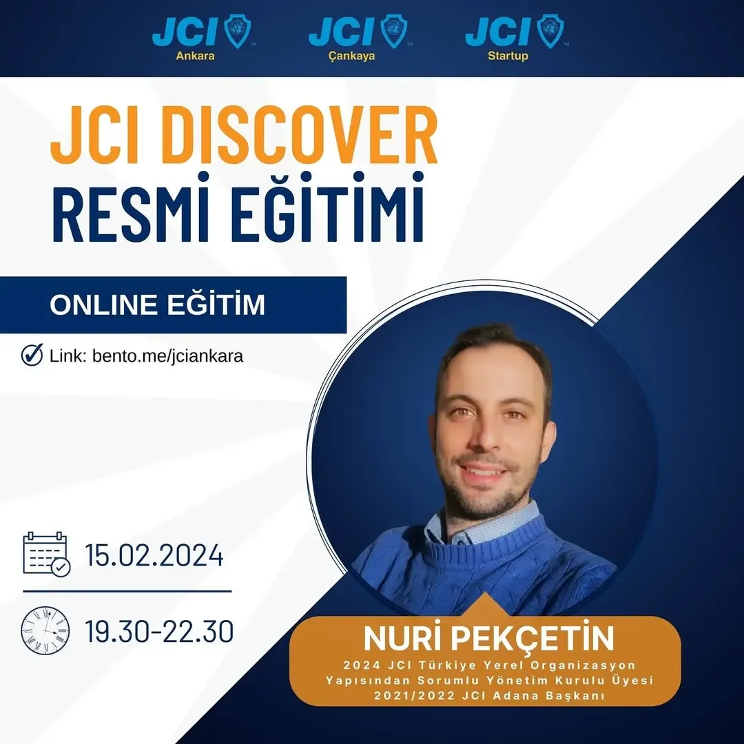 JCI DISCOVER Eğitimi (Şubat)