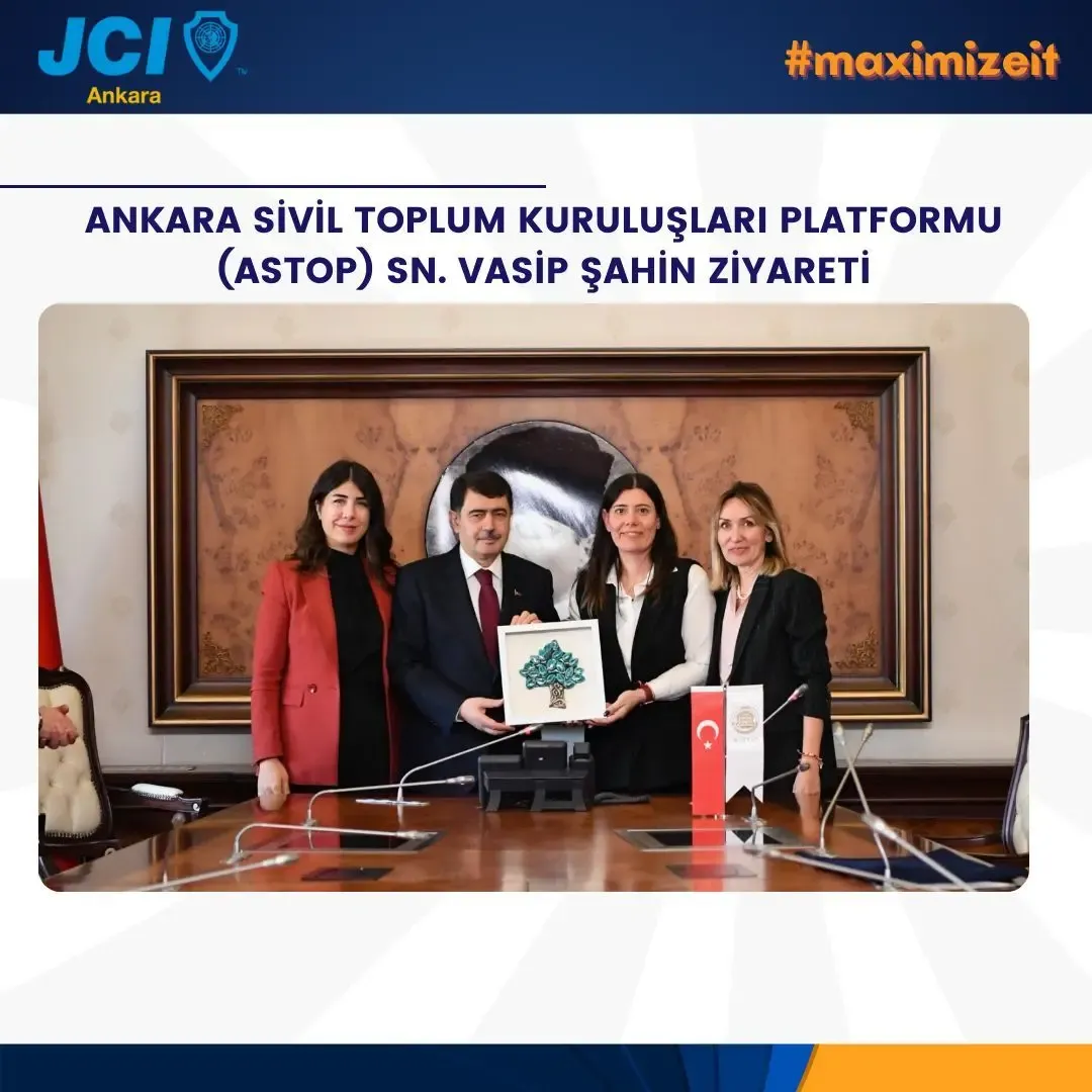 ASTOP Heyeti ile Ankara Valisi’ne Ziyaret