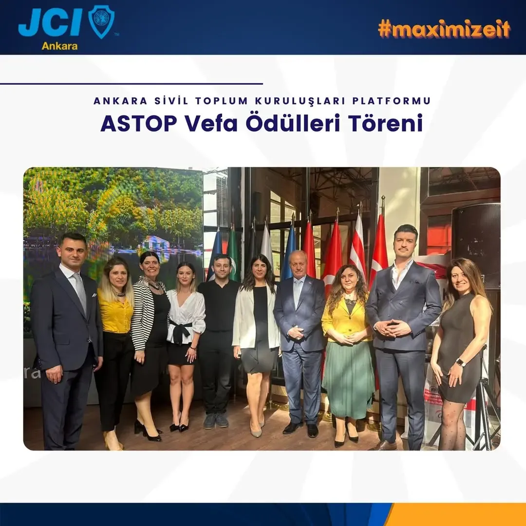ASTOP Vefa Ödülleri Töreni