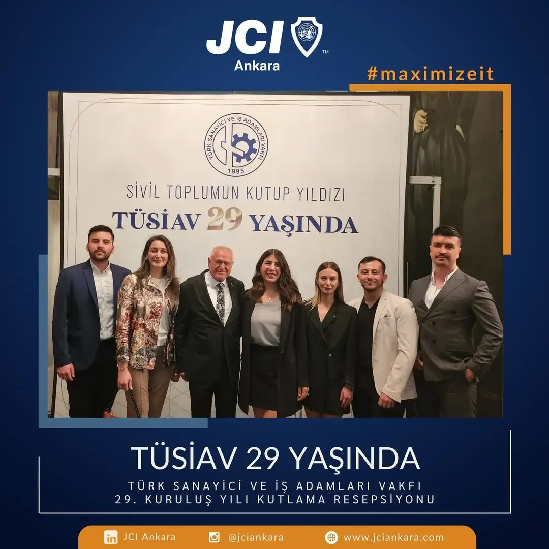 TÜSİAV 29. Kuruluş Yıl Dönümü Resepsiyonu