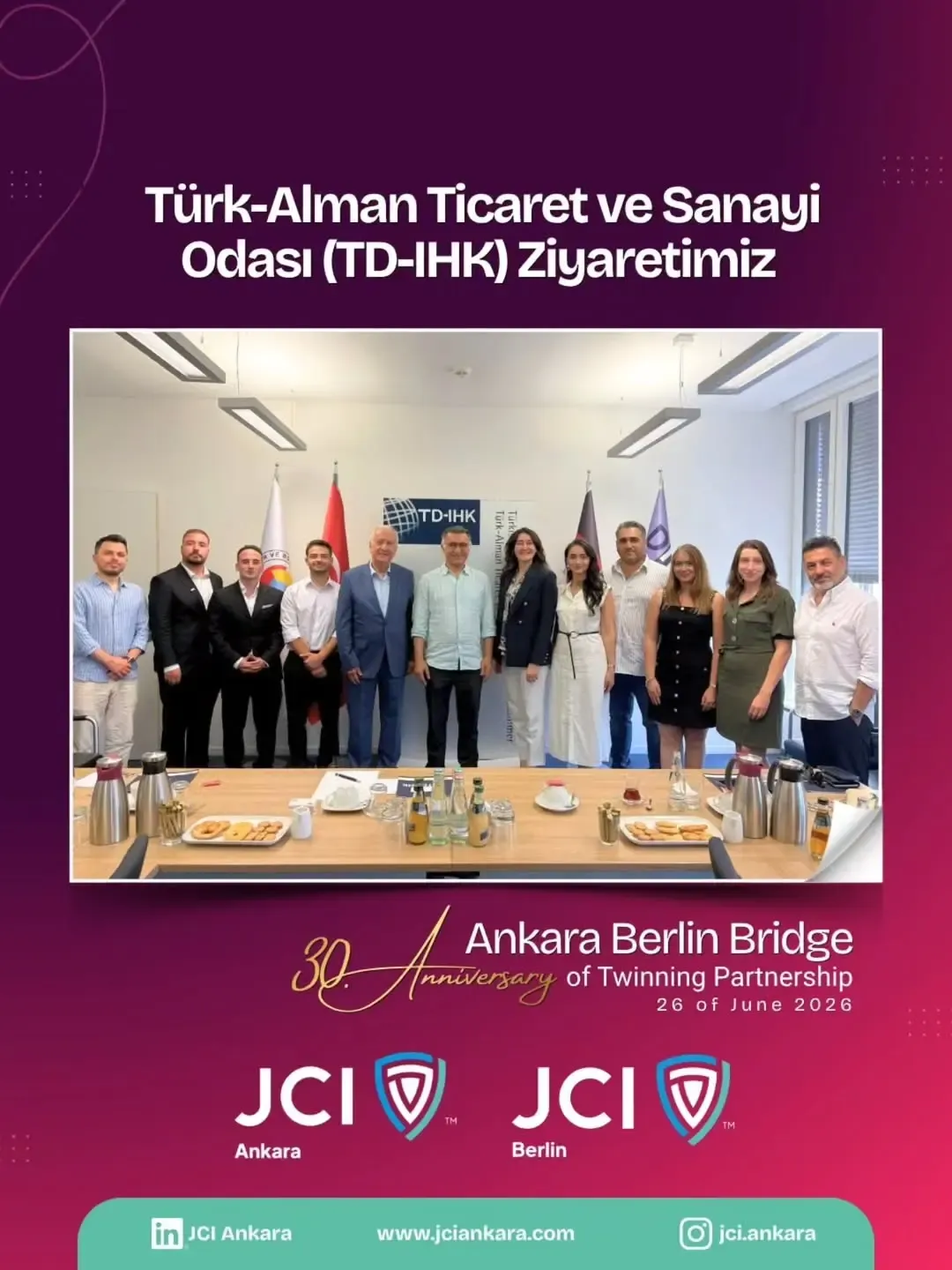 Ankara–Berlin Bridge: Berlin Ziyareti
