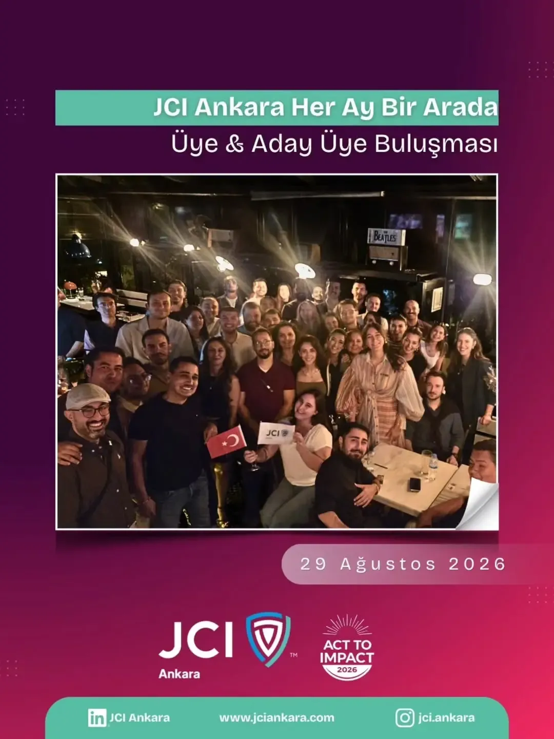 Her Ay Bir Arada – Üye & Aday Üye Buluşması