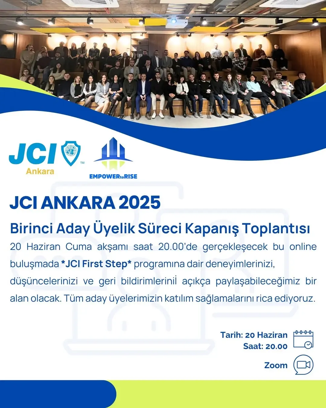 JCI Aday Üyelik Final Toplantısı