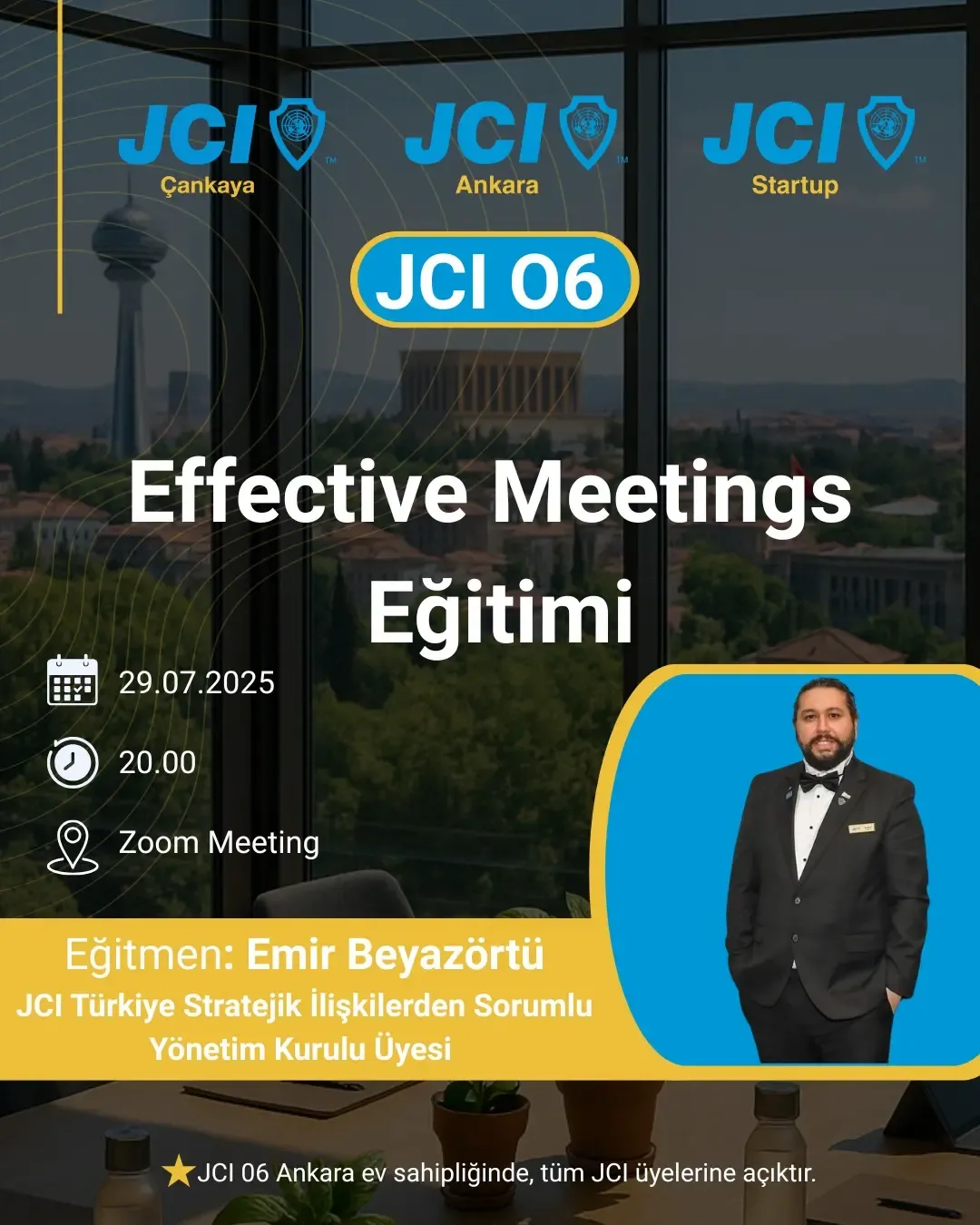JCI EFFECTIVE MEETINGS Eğitimi