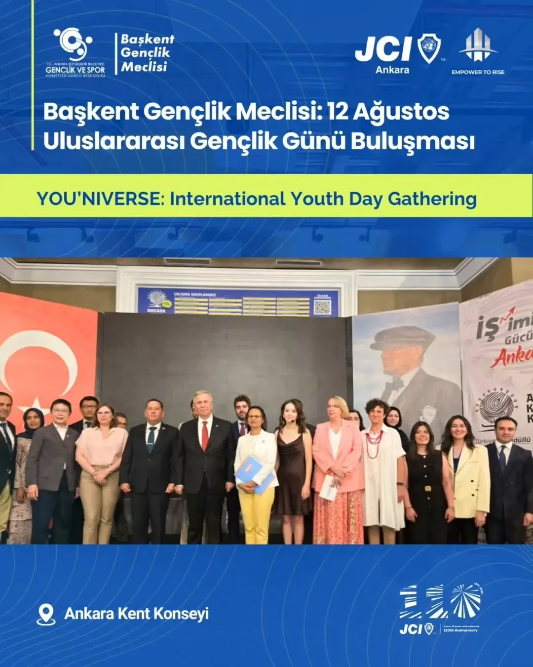 YOUniverse: Uluslararası Gençlik Günü Buluşması