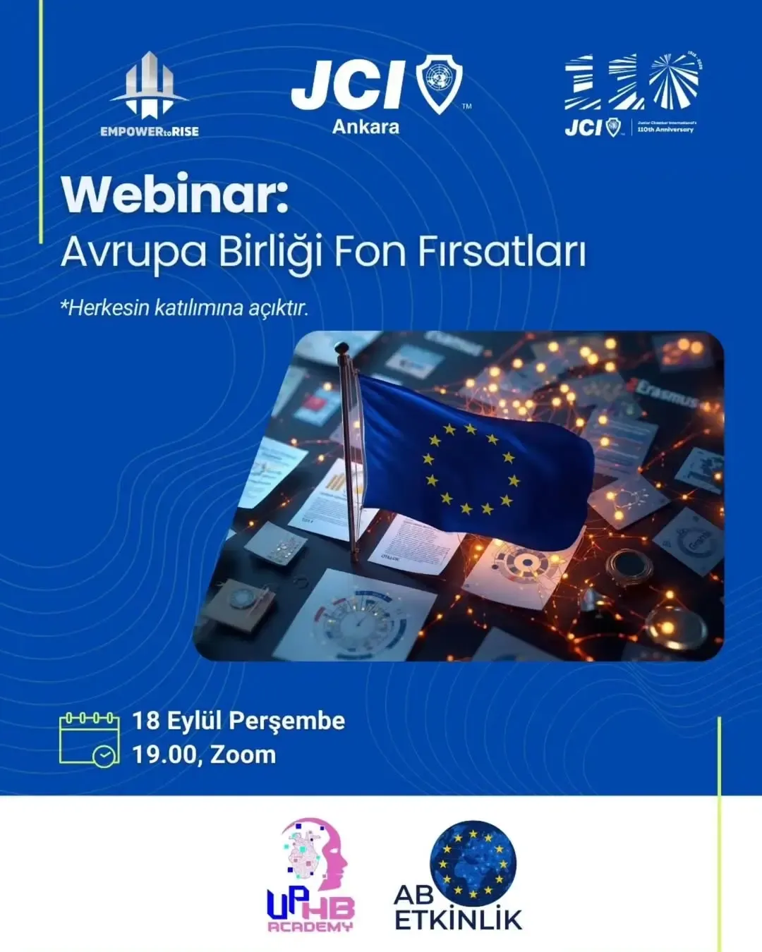 AB Fonları Tanıtım Webinarı (Yapay Zekâ ile Proje Yazma)