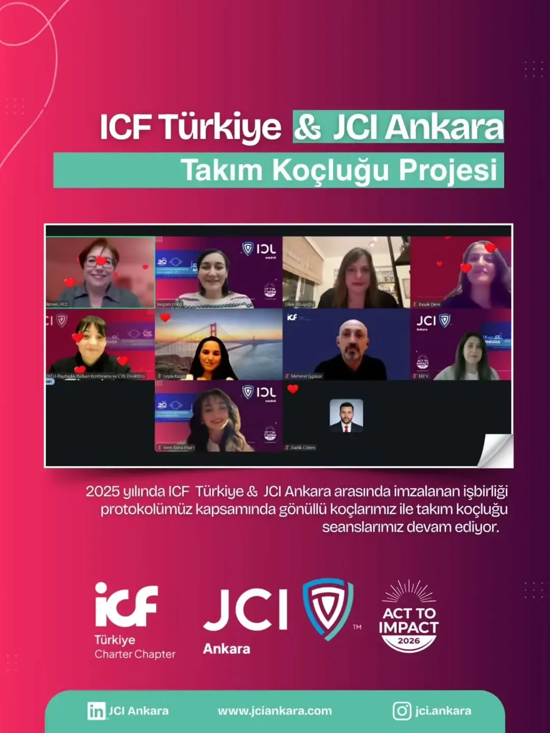ICF Türkiye Takım Koçluğu Seansı