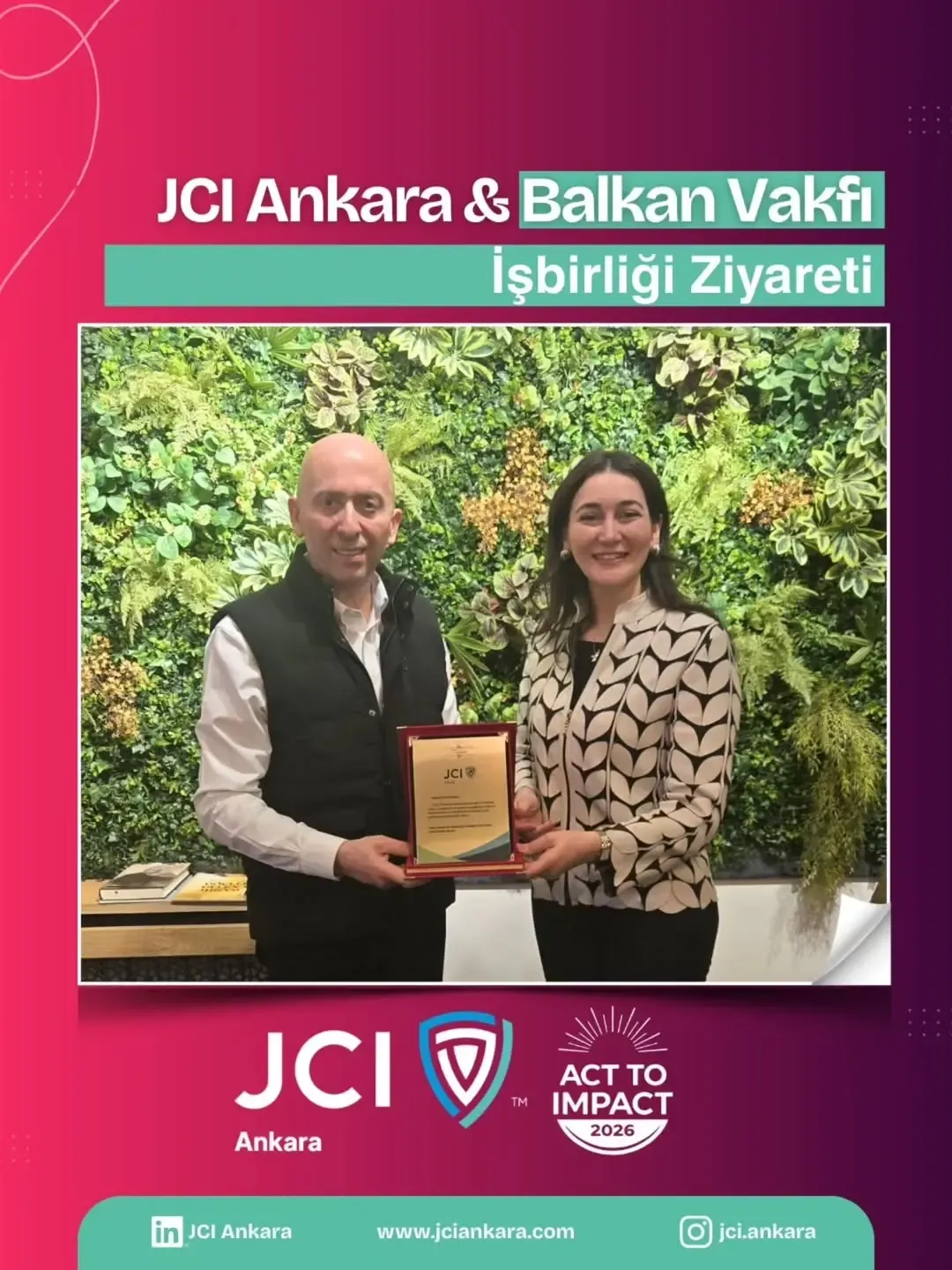 Balkan Vakfı Ziyareti