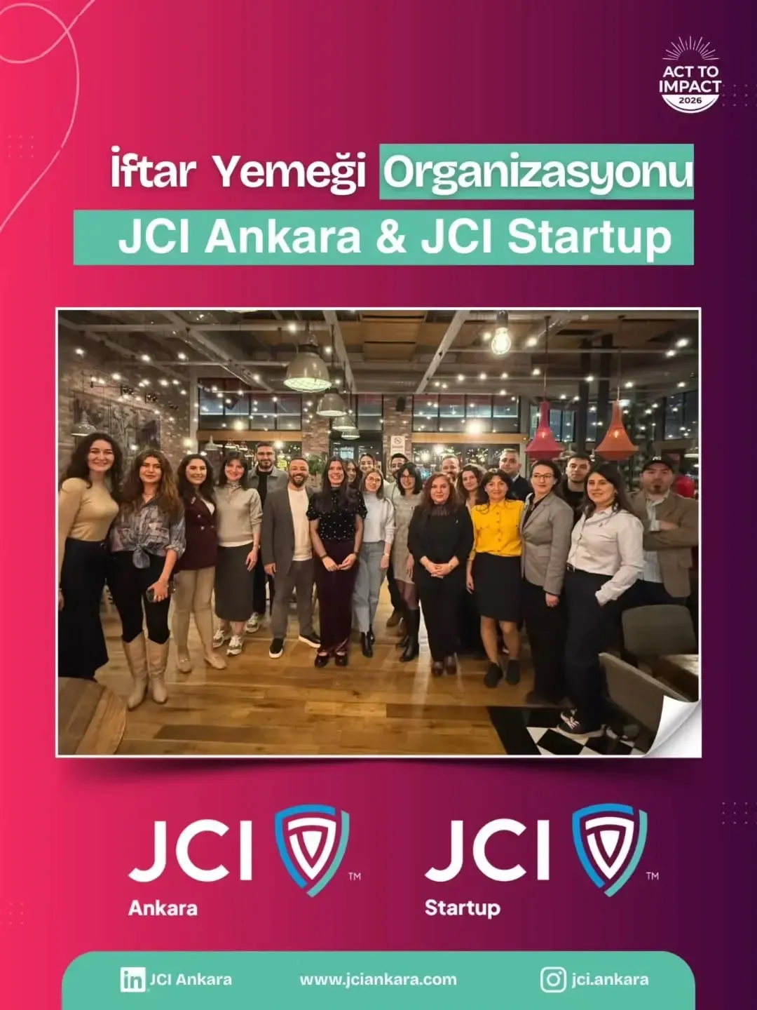 JCI Ankara & JCI Startup İftar Buluşması