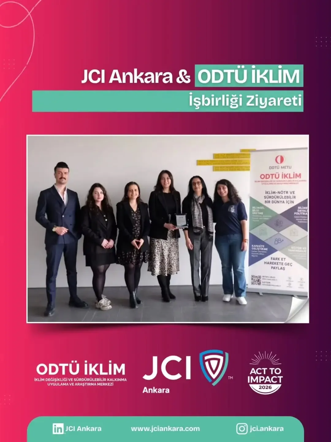 ODTÜ İklim İş Birliği Ziyareti